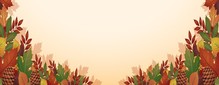 Vector autumn vector banners colorful autumn leaves background