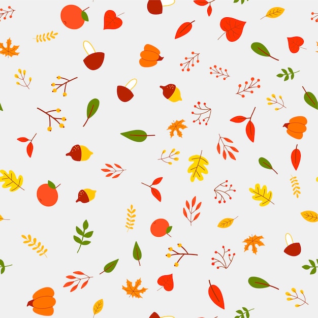 Autumn wallpaper textile decoration texture forest print pattern