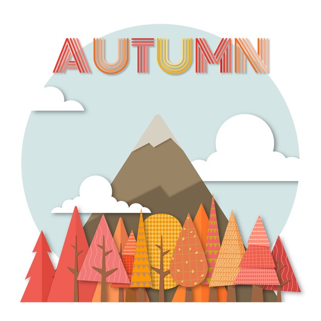 Vector autumn