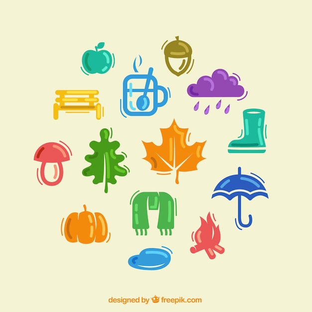 Autumnal icons