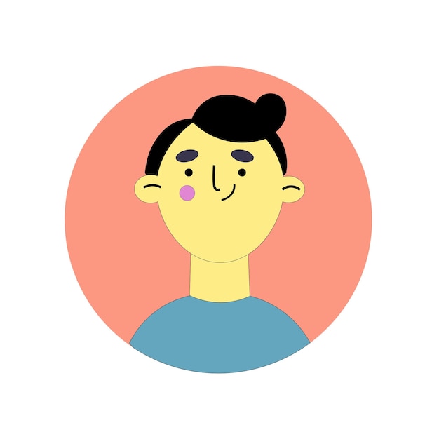 Vector avatar flat icon2