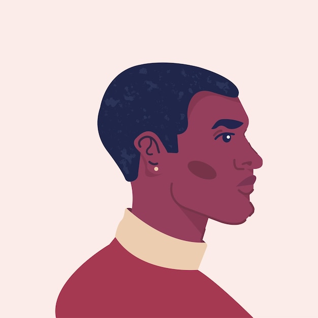 Vector avatar of man