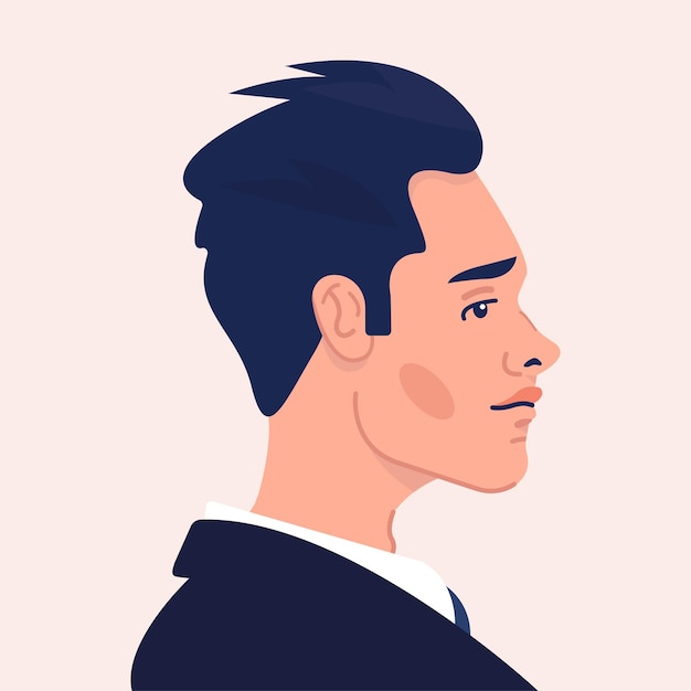 Vector avatar of man