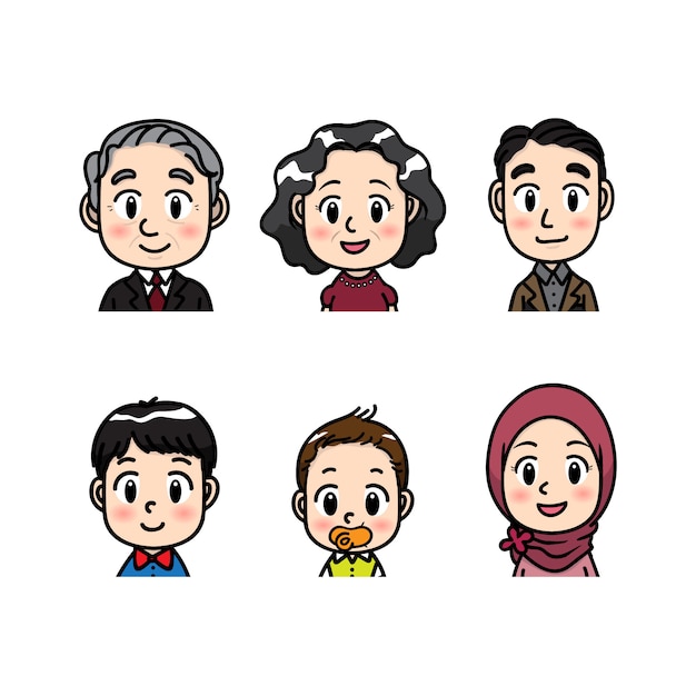 Vector avatar people