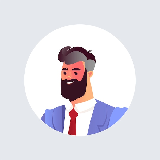 Vector avatar in the style of a business deal this illustration features a sophisticated design