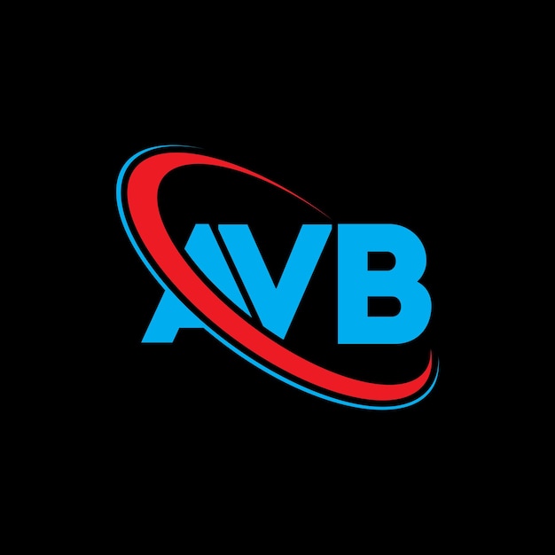 AVB logo AVB letter AVB letter logo design Initials AVB logo linked with circle and uppercase monogram logo AVB typography for technology business and real estate brand