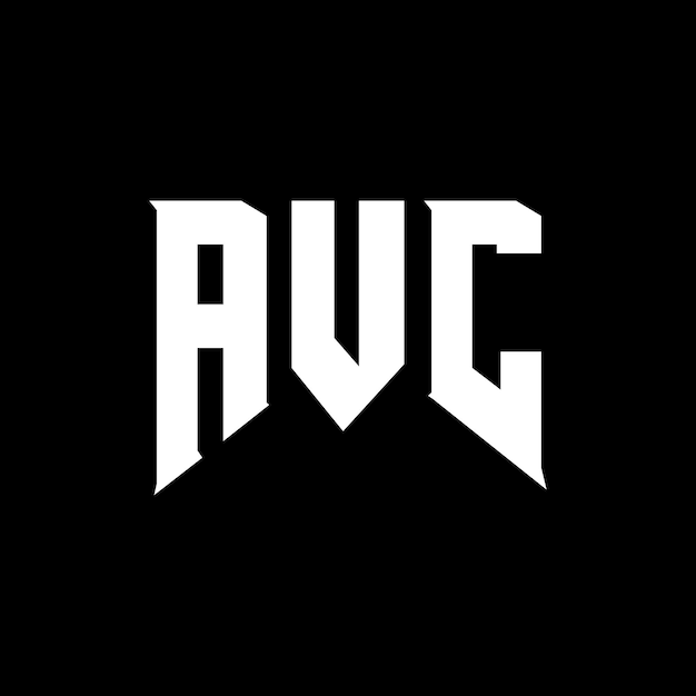 avc letter logo design for technology company avc logo design black and white color combination avc logo avc vector avc design avc icon avc alphabet avc typography logo design