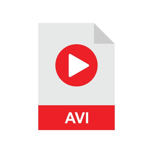 Avi format file template for your design