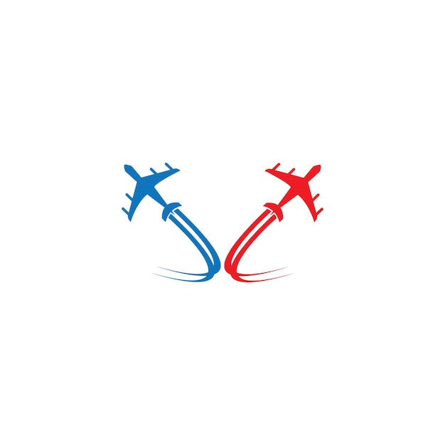 Aviation icon and symbol vector template