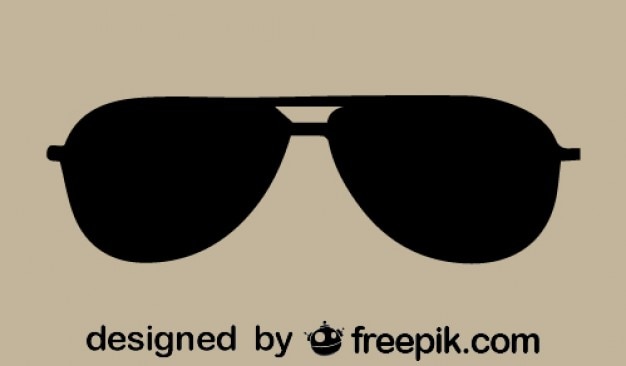 Aviator sunglasses icon