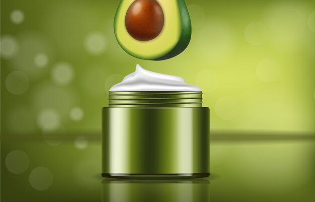 Avocado cream product