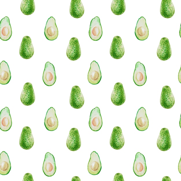 Avocado patroon avocado achtergrond stof patroon textiel