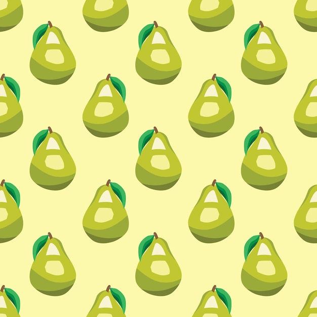 Avocado Seamless vector Pattern background