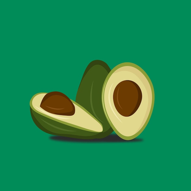 avocodo fruit vector