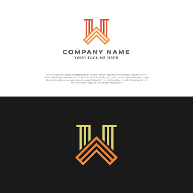 Aw-logo ontwerp