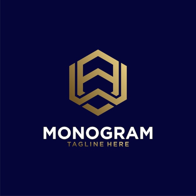 AW Monogram-logo