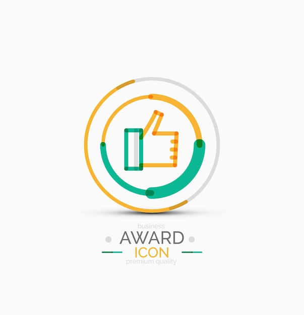 Award icon logo