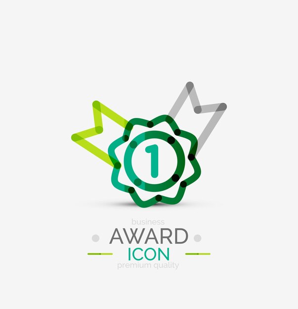 Award icon logo