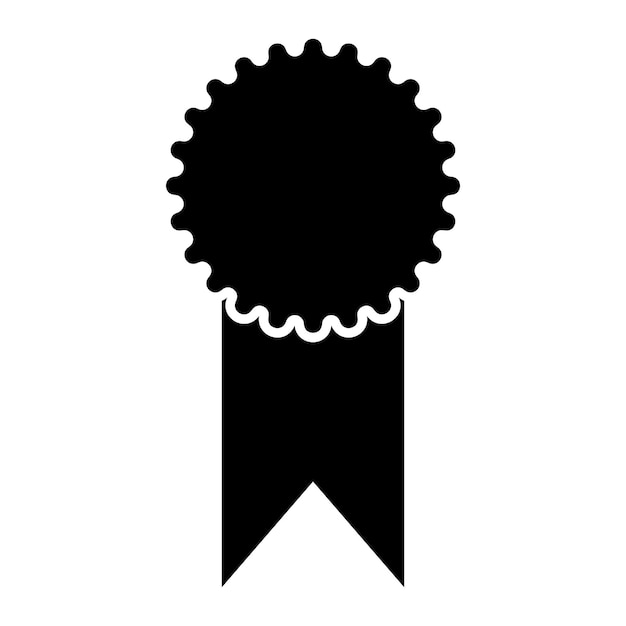 Award icon vector