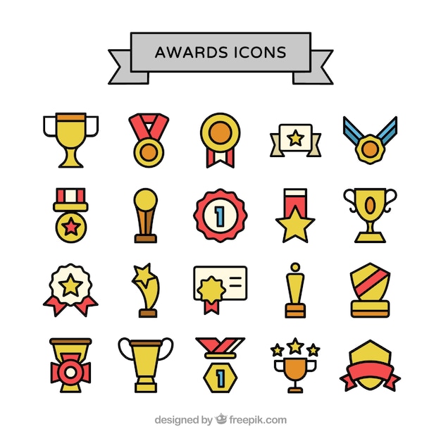 Award icons