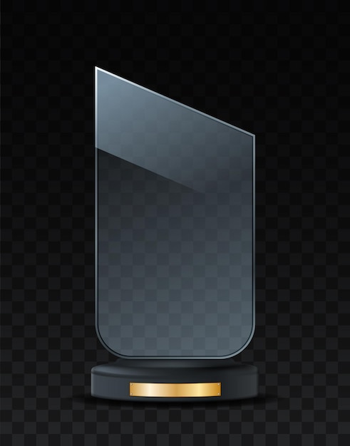Vector award trophy concept