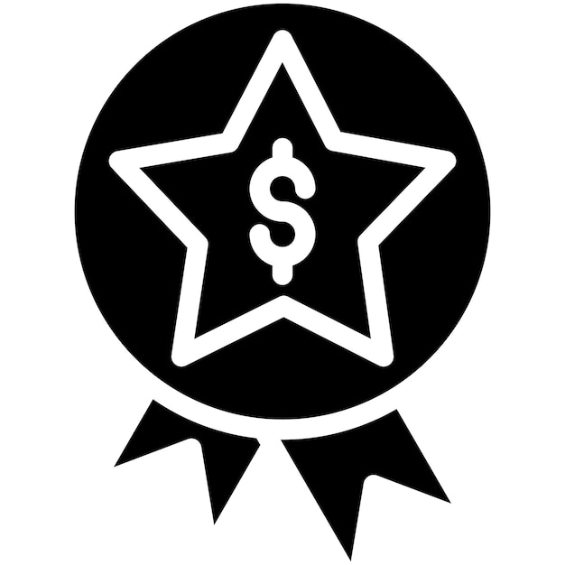 Award vector icoontje illustratie van Shopping en E-commerce icoonset
