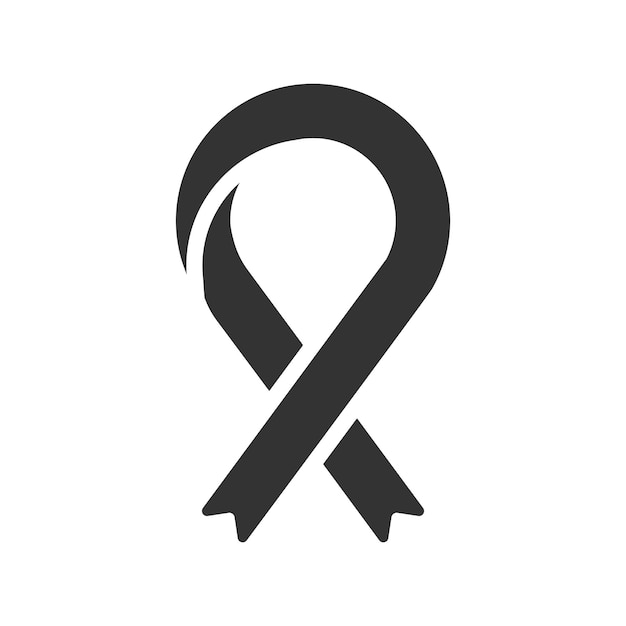 Vector awareness ribbon icon