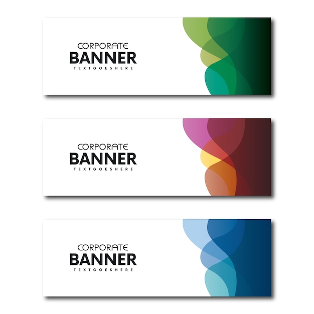 Vector awesome abstract banner