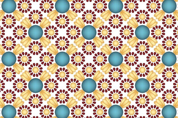 Vector awesome abstract ethnic background pattern