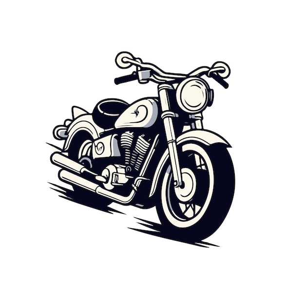 ベクトル 素晴らしいバイクのベクトルのロゴの図