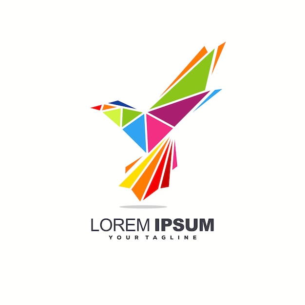 Awesome bird logo design