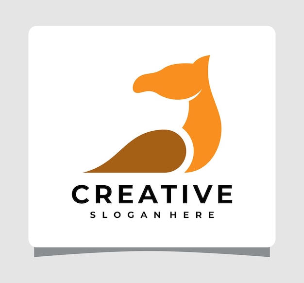 Awesome Brown Camel Logo Template Design Inspiration