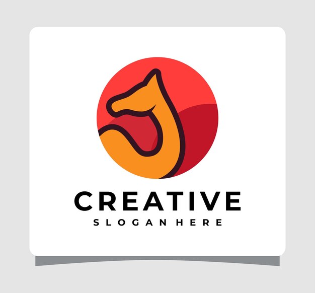 Awesome brown camel logo template design inspiration