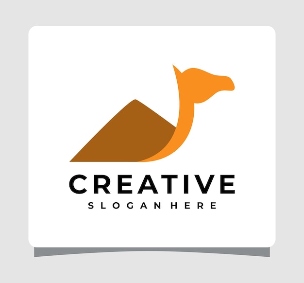 Awesome Brown Camel Logo Template Design Inspiration