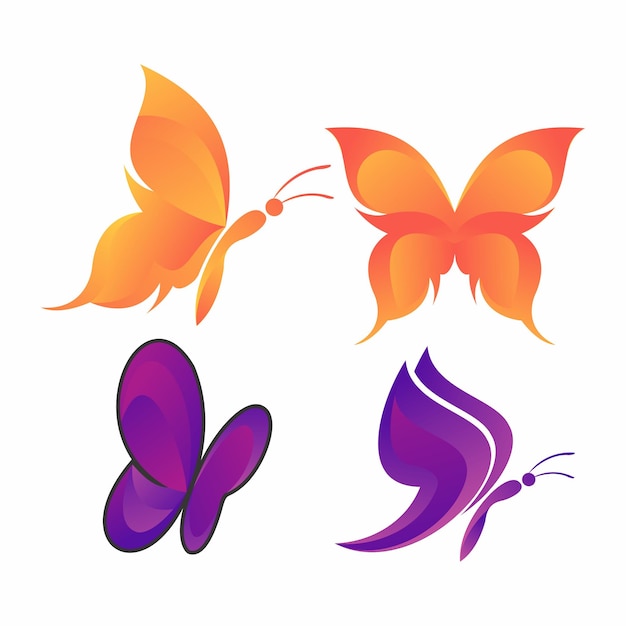 awesome butterfly logo ideas