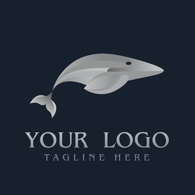 удивительные красочные идеи логотипа дельпинов