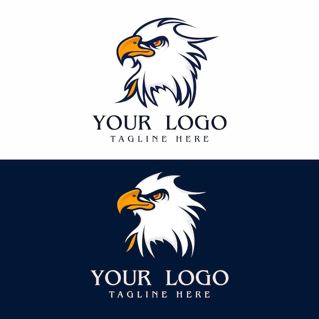 awesome eagle logo design