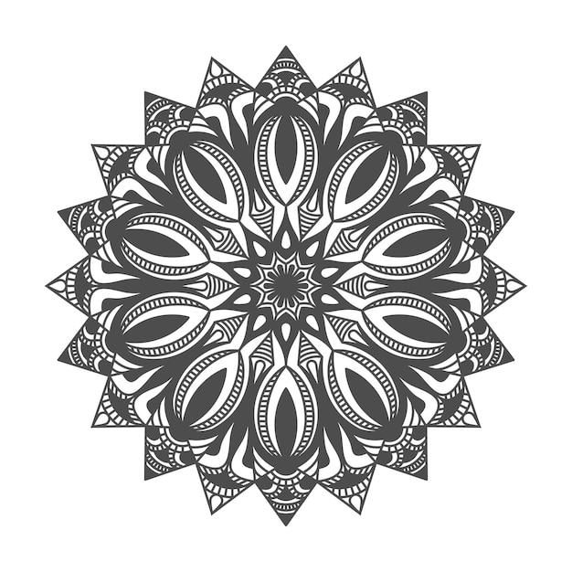 Mandala d'arte impressionante ed elegante