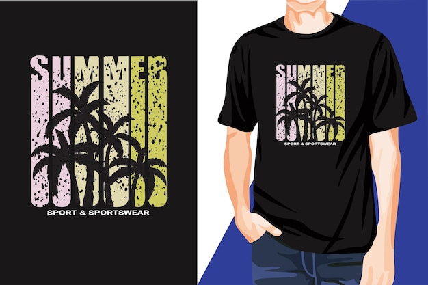 Awesome Eye-Catchy Summer T-shirt Design