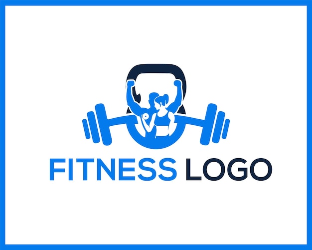 Awesome Fitness logo design template with premium quality