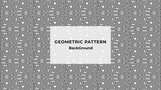 Awesome geometrische vorm lijnen patroon achtergrond