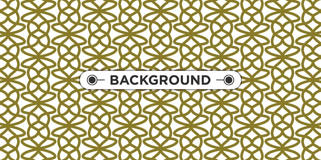 Awesome golden ethnic mandala pattern background