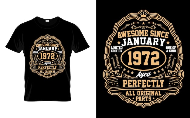 Vintage Awesome Since February 1979-40th Birthday Shirt Gift Vintage Awesome Since February 1979-40th Birthday Shirt Gift
