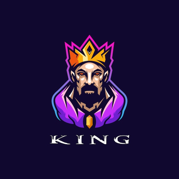 Awesome king logo design