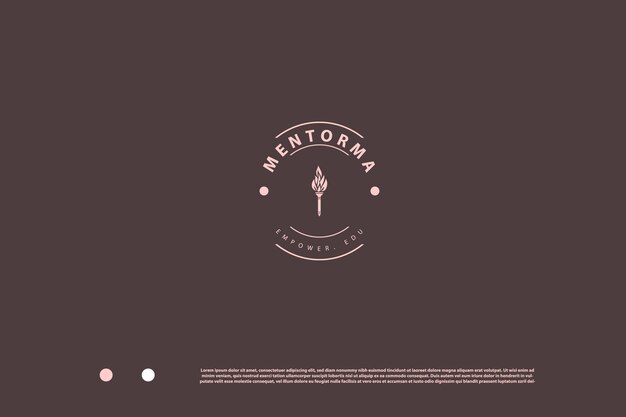 awesome Logo template classic style