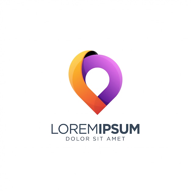 awesome place logo design