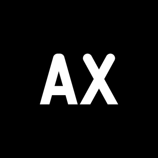 ax letter logo design on black background ax creative initials letter logo concept ax letter design ax white letter design on black background a x a x logo