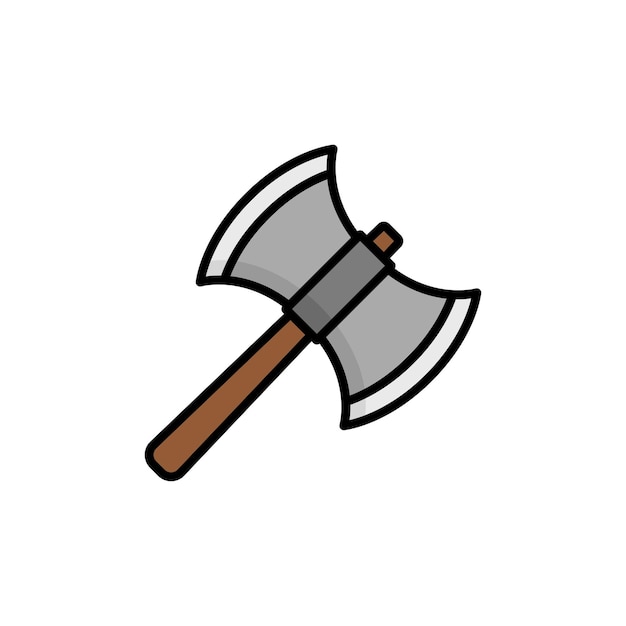 Axe Icon Vector Design Template