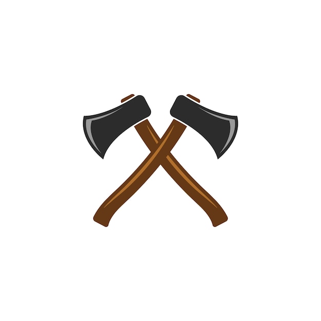 Vector axe icon vector illustration design template web