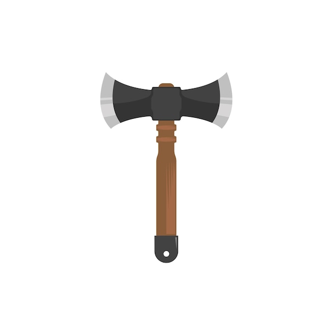 Vector axe icon vector illustration design template web